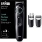 Braun BeardTrimmer 3 BT3411 Trimmer Sort Grøn Braun BeardTrimmer 3 BT3411 Trimmer Sort Grøn